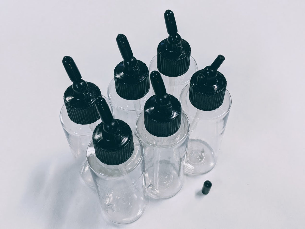 Airbrush Siphon Bottles / Caps AirbrushCustoms Supply