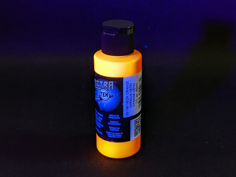 SpectraTex Neon Airbrush Paints | 166 Neon Orange